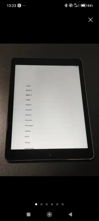 iPad Air + Funda Original Apple color negro