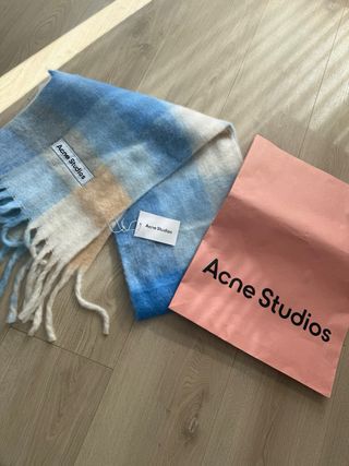 Bufanda Acne Studios Azul