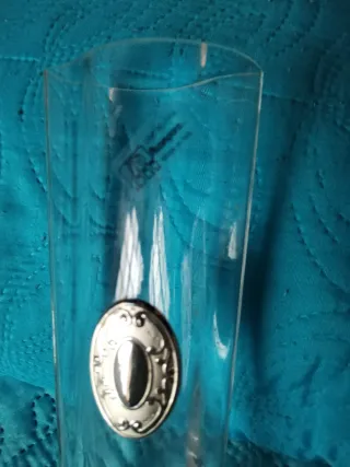 Jarra com aplicação em prata