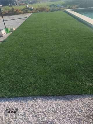 Césped artificial reciclado