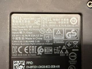 Docking Station Dell WD15 USB-C Thunderbolt