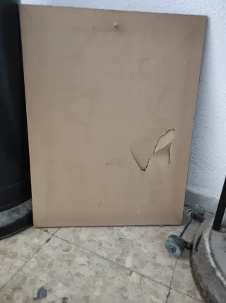 Cuadro antiguo Virgen de la Candelaria