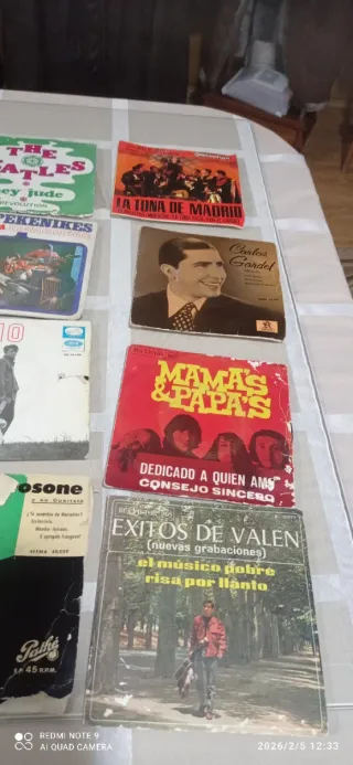 Vinilos de música internacional y nacional