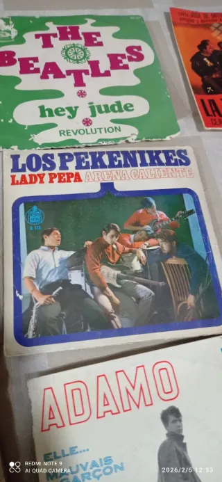 Vinilos de música internacional y nacional