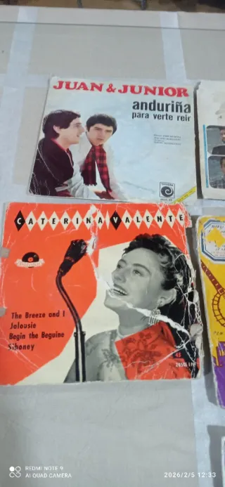 Vinilos de música internacional y nacional