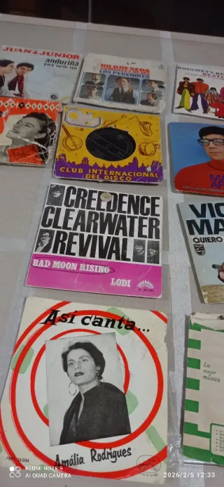 Vinilos de música internacional y nacional