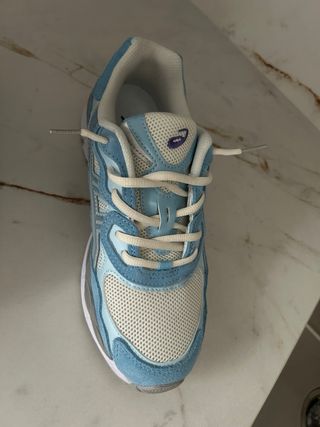 Zapatillas Asics Azules turquesa