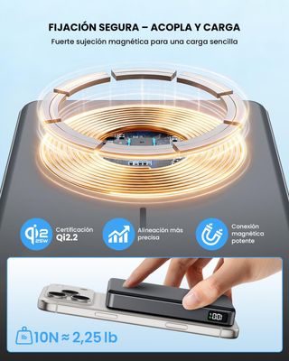 JoyGeek Power Bank Magnético 10000mAh 45W