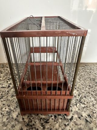 Jaula para canario o jilguero