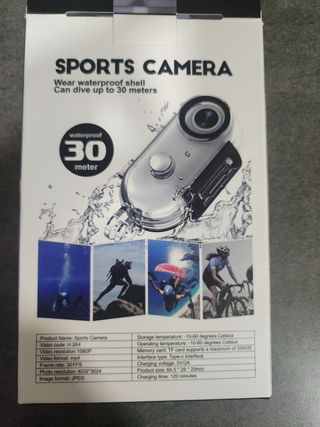 Cámara Deportiva con WiFi