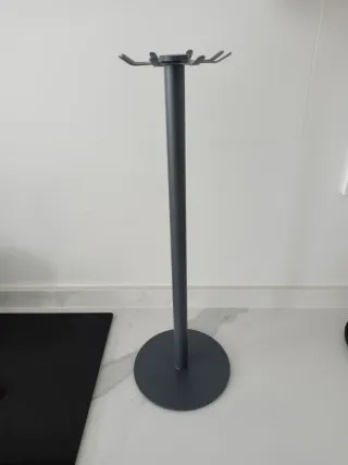 Soporte Utensilios Cocina Metal Gris