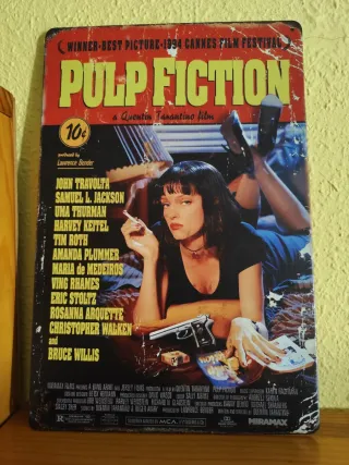 Carteles de metal de películas