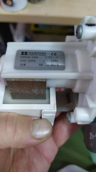 Bomba Desagüe Lavadora LG 7kg WD-1080FD