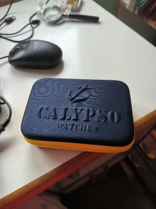 Reloj Calypso Hombre Negro y Rojo