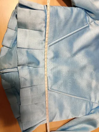Corpiño de fallera azul niña 12 años .