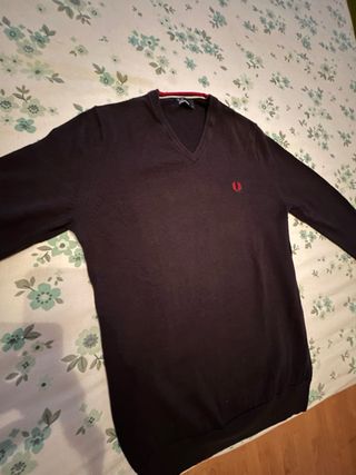 Jersey Fred Perry Negro