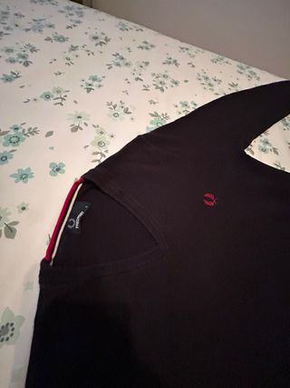 Jersey Fred Perry Negro