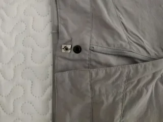 Pantalón desmontable mujer beige