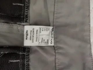 Pantalón desmontable mujer beige