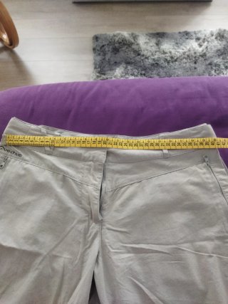 Pantalón desmontable mujer beige