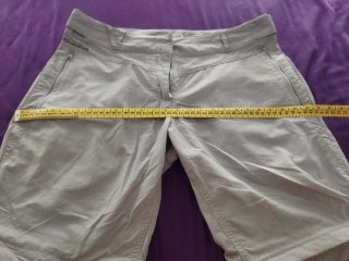 Pantalón desmontable mujer beige