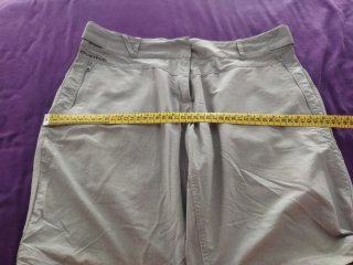 Pantalón desmontable mujer beige