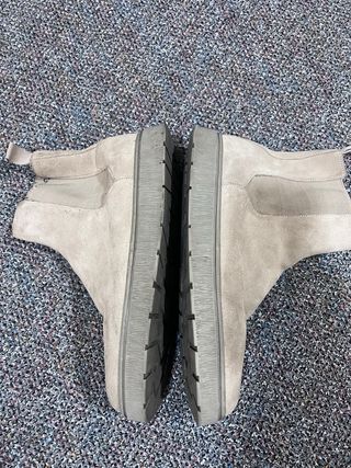 Botas Chelsea Zara beige  – talla 44