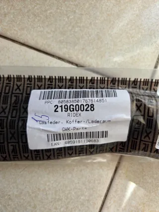 Pistoncini Cofano Bagagliaio