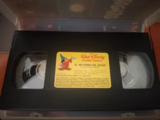 4 Películas Disney VHS (Español)