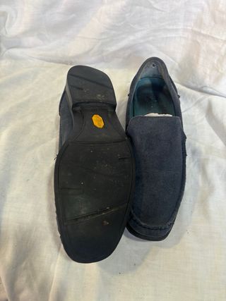 Mocasines Sebago Docksides Piel Gris