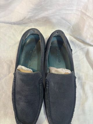 Mocasines Sebago Docksides Piel Gris