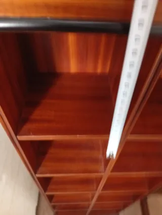 Mueble auxiliar archivador vintage madera