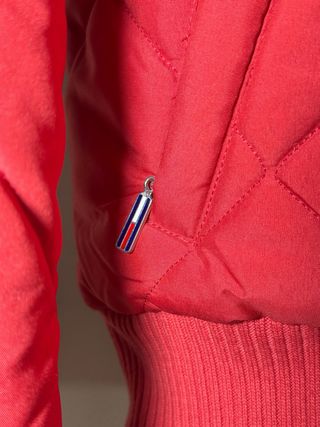 Chaqueta Tommy Hilfiger Acolchada Roja Talla M