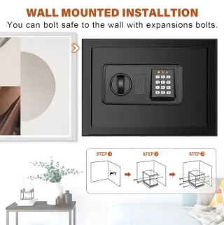 Caja Fuerte Ignífuga 23L estante extraíble