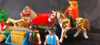Playmobil Cuidadores de Caballos
