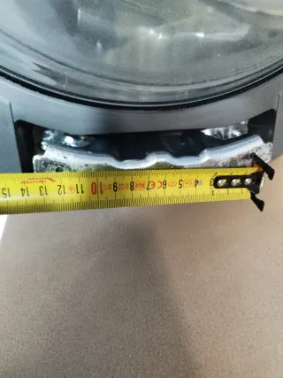 Puerta Lavadora/Secadora Whirlpool Negra