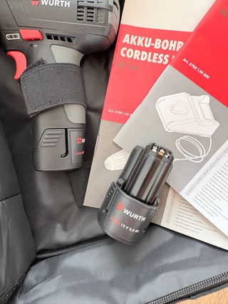 Taladro Atornillador Wurth BS12A + Cargador