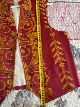 Chaleco Fallero Adulto Bordado