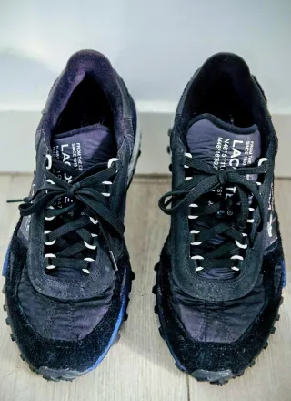 Zapatillas Lacoste Elite Active Negras/Azules 45