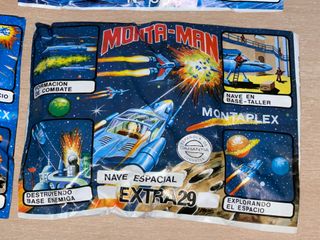 5 Sobres Montaplex Montaman Robots Transformers...