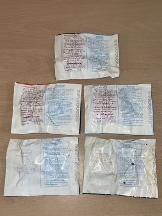 5 Sobres Montaplex Montaman Robots Transformers...