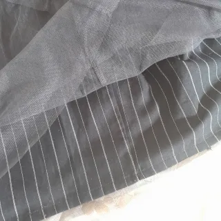 Gonna The Earth tulle grigia taglia M