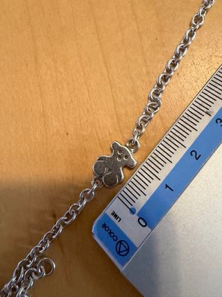 Pulsera Tous Plata Oso