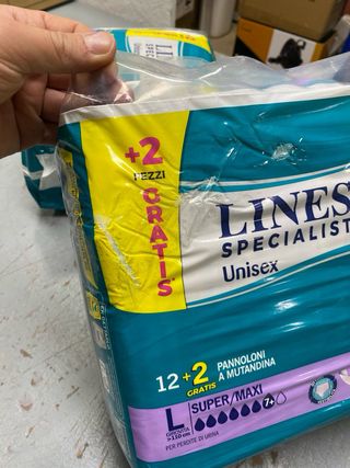 Lines Specialist Pannoloni L x 24