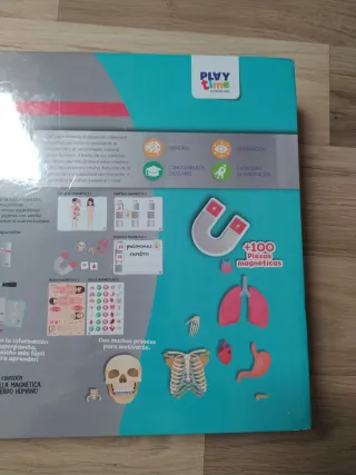 Juego Cuerpo Humano Play Time Magnético