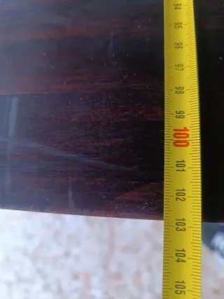 Mesa de comedor de roble