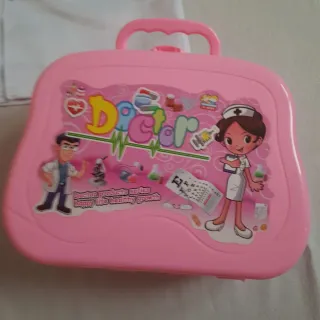 Disfraz medic@ juguete maletín 42 pieza Carnaval 5