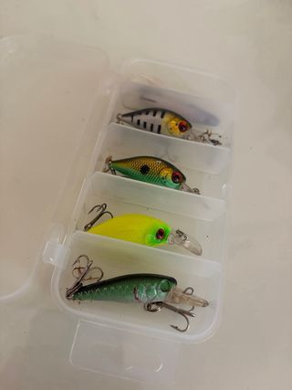 Lote señuelos pesca black bass