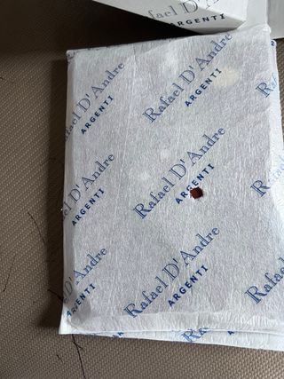 Cornice in argento Rafael D'Andre