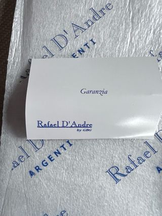 Cornice in argento Rafael D'Andre